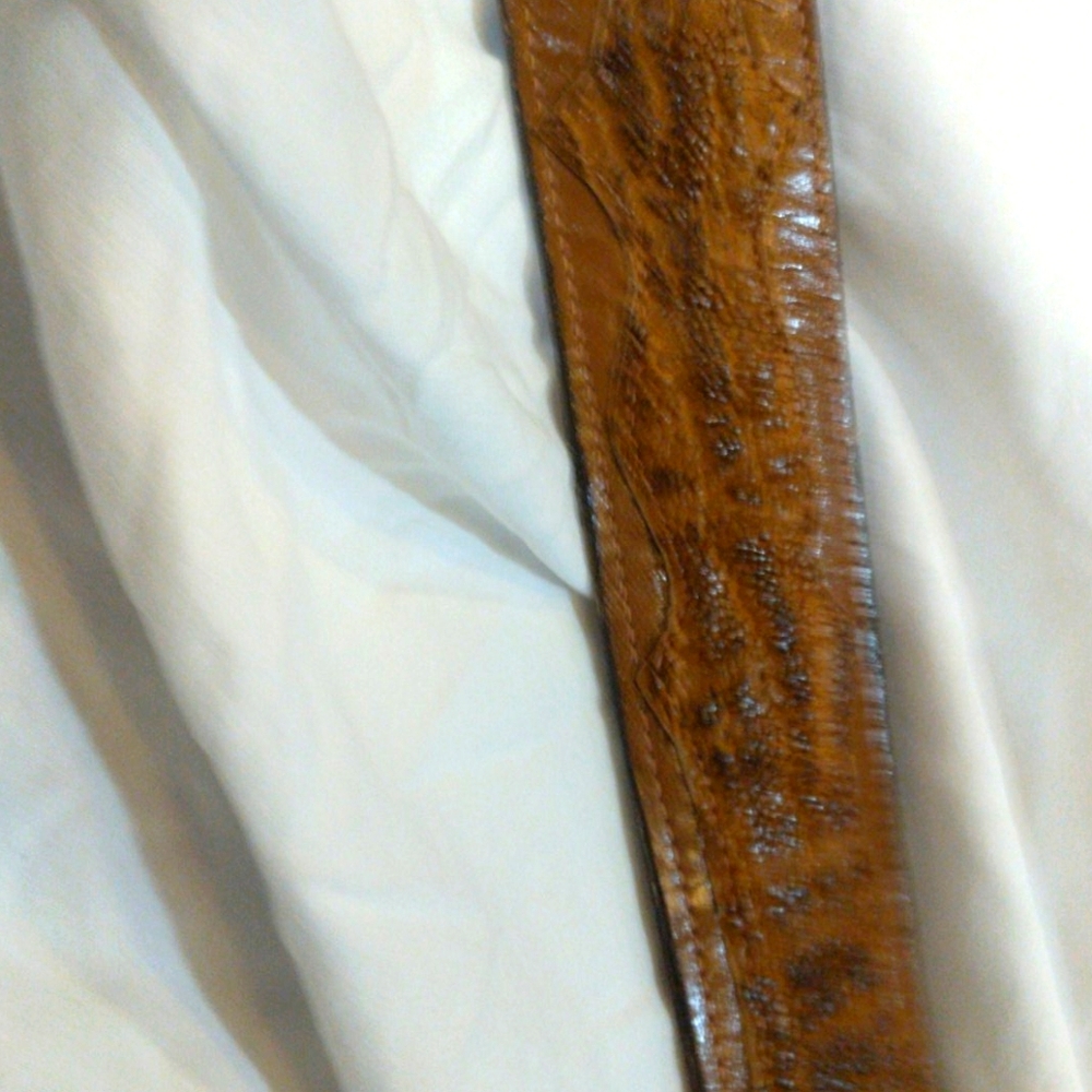 Hand crafted belt and buckle